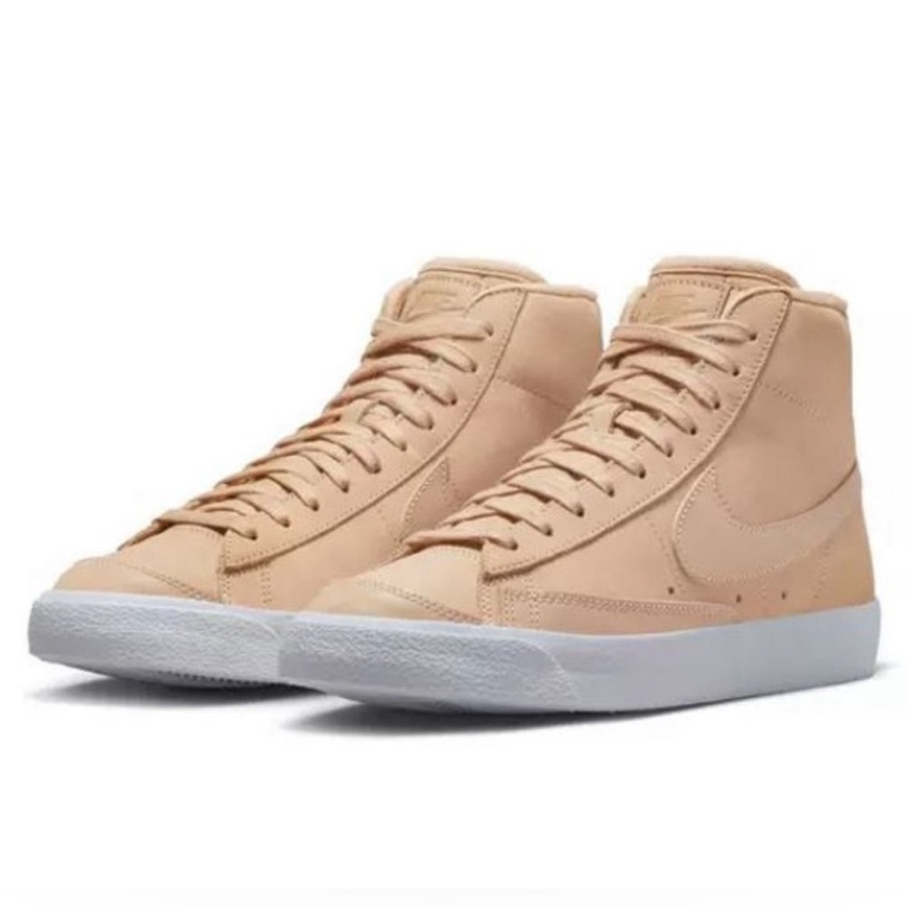 Nike Women's Blazer Mid Premium Sneakers ‘Vachetta Tan' DQ7572-200 Size 9 - Picture 3 of 16